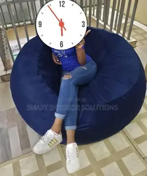 Cozy Blue Bean Bag