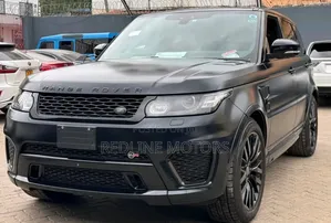 Land Rover Range Rover Sport SVR 2018 Matt Black