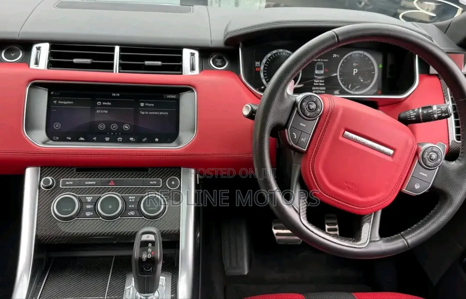 Land Rover Range Rover Sport SVR 2018 Matt Black