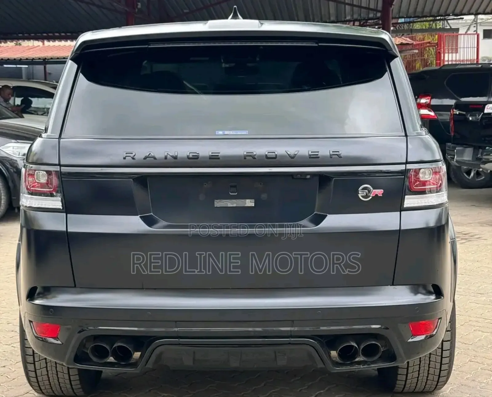 Land Rover Range Rover Sport SVR 2018 Matt Black