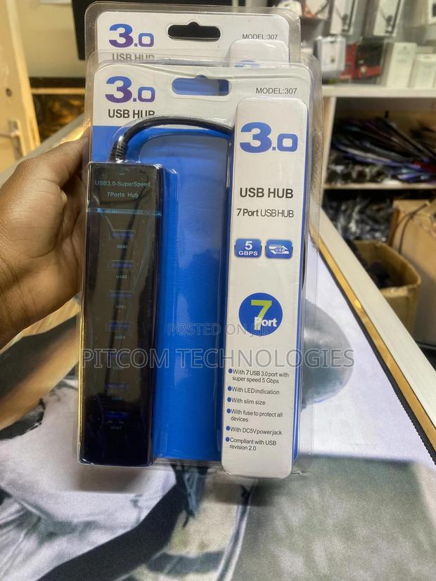 3.0 Usb Hub 7ports - thumbnail 2
