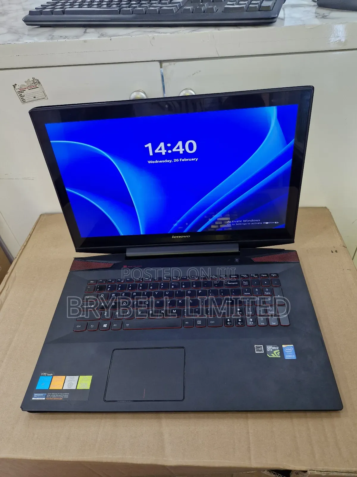 Laptop Lenovo Legion Y7000P IRX9 Gaming Laptop 16GB Intel Core I7 512GB