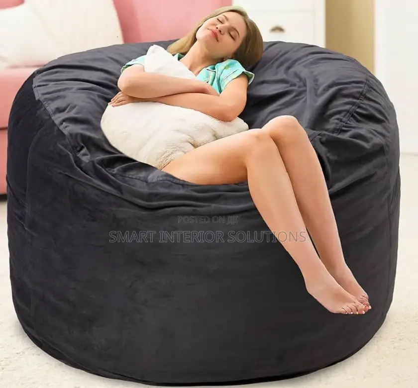 Black Large Bean Bag