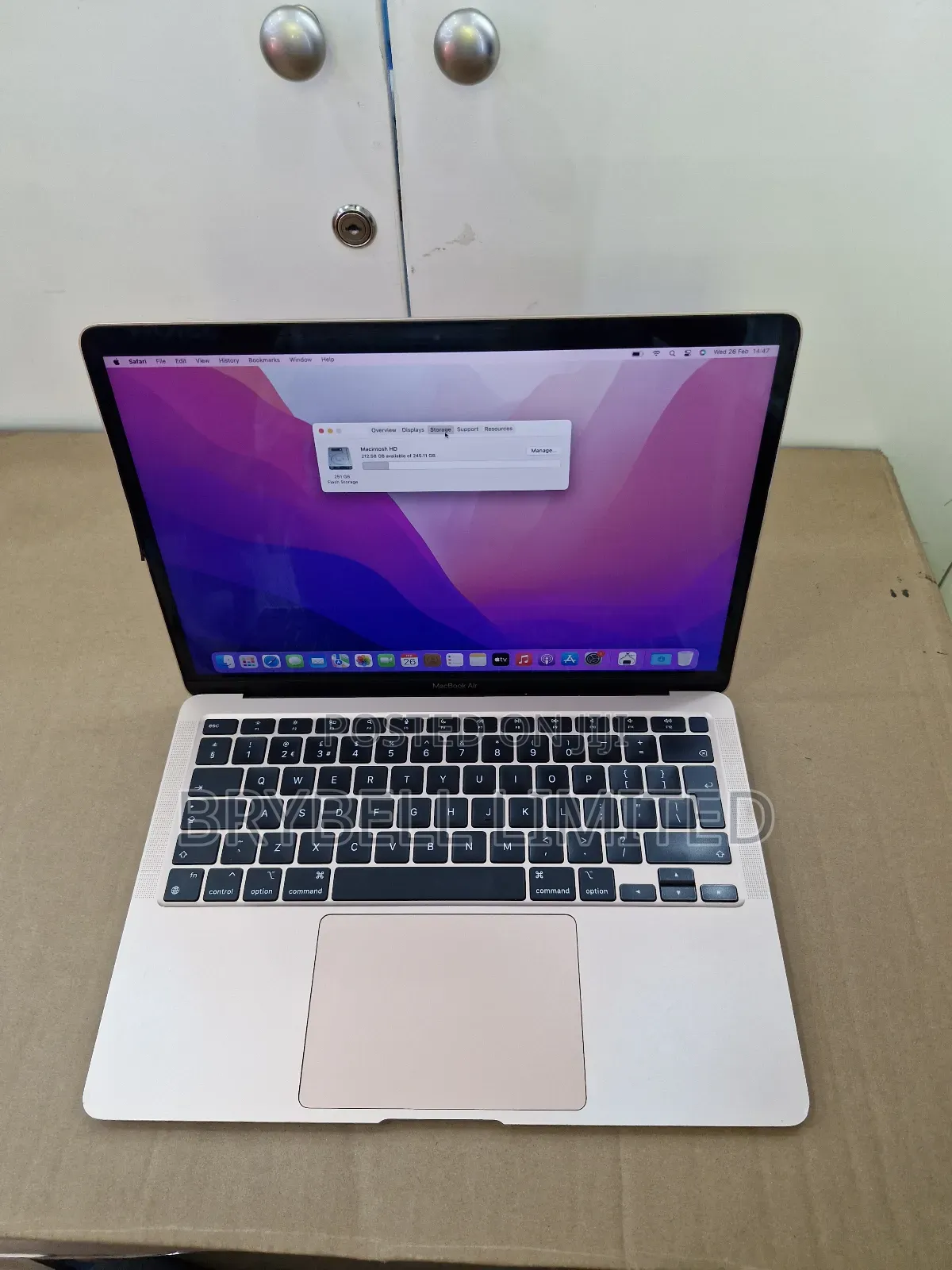Laptop Apple MacBook Air 2020 M1 8GB Apple M1 SSD 256GB