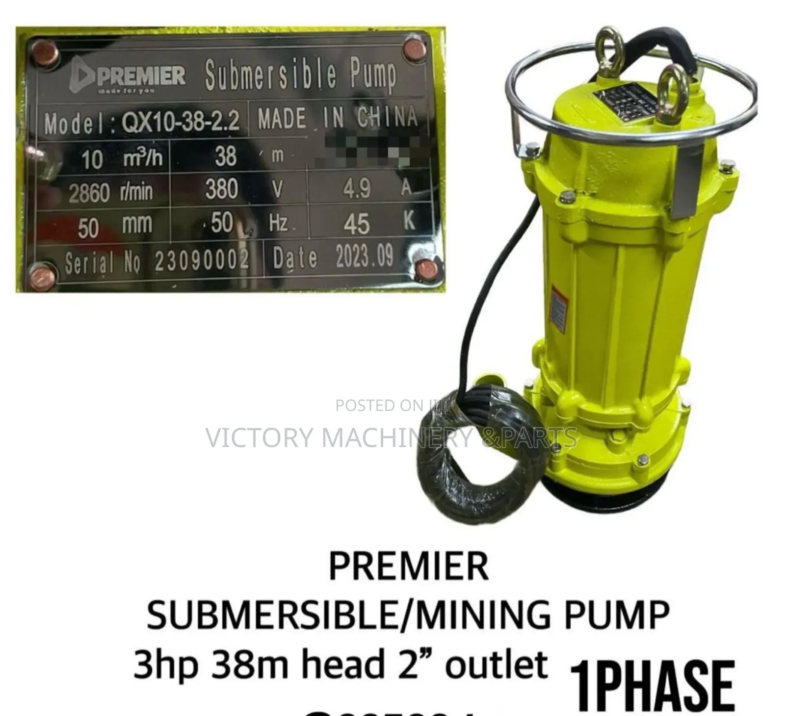Surbmusible/Mining Pump
