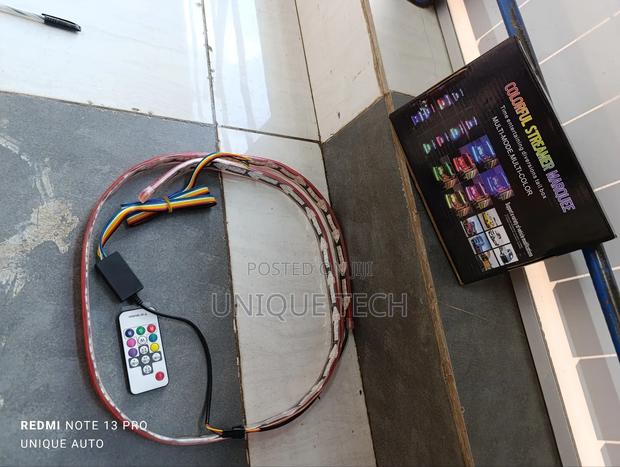 Universal Car Bonnet Led Light With Signal Hazard Flash - main view