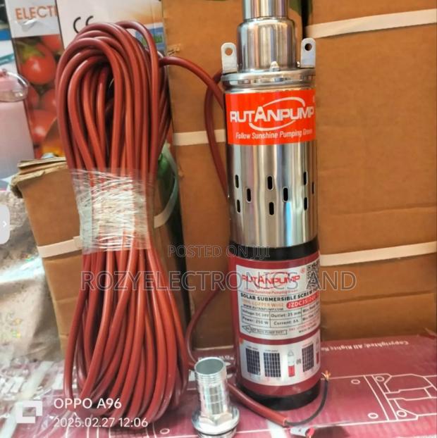 Submasible Water Pump 50m Head 24v