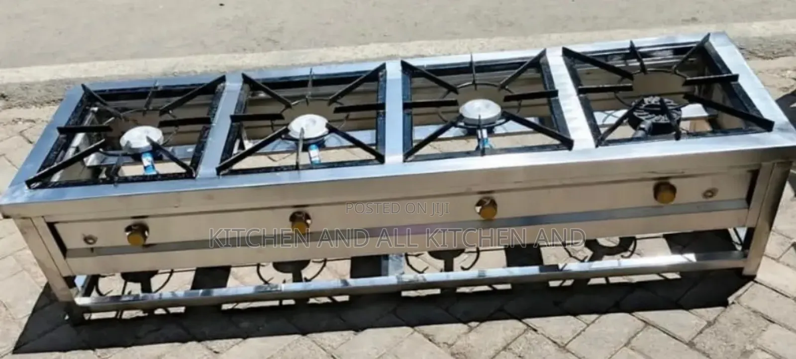Unique Top Class 4burner Stainless Steel