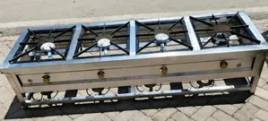 Unique Top Class 4burner Stainless Steel