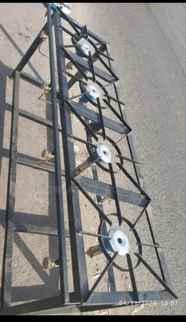 4 Burner Mild Steel Burner Available