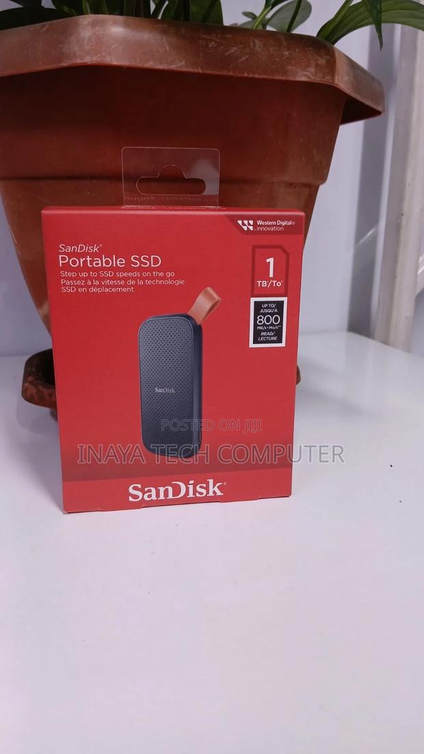 Sandisk E30 Portable SSD 1tb - main view
