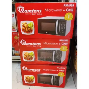 *Ramtons 23litres Rm589 Microwave With Grill Rm589