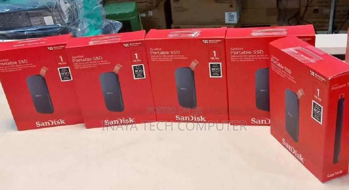 Sandisk E30 (800mb/S) 1tb Portable External SSD