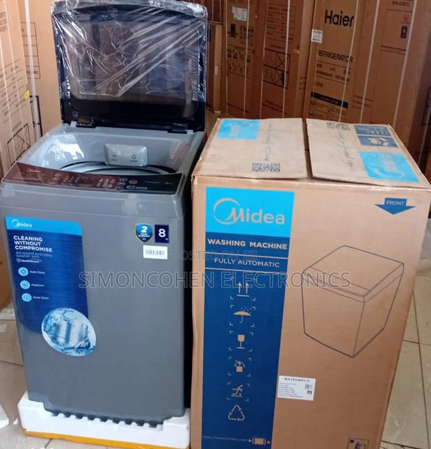 Midea 8kg Full Automatic Top Loader Washing Machines - main view