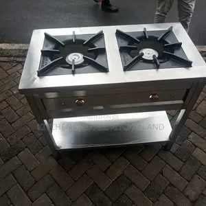 Stainless Steel Heavy Gauge Dual Gas Cooker