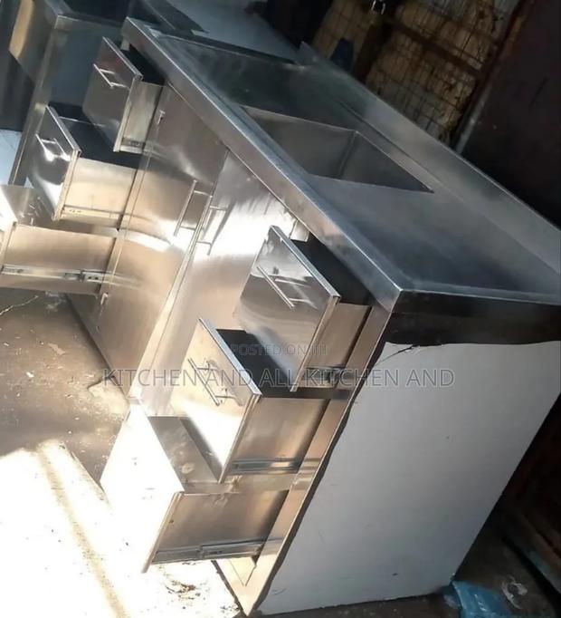 Sleek Design Kitchen Sink+Cabinet