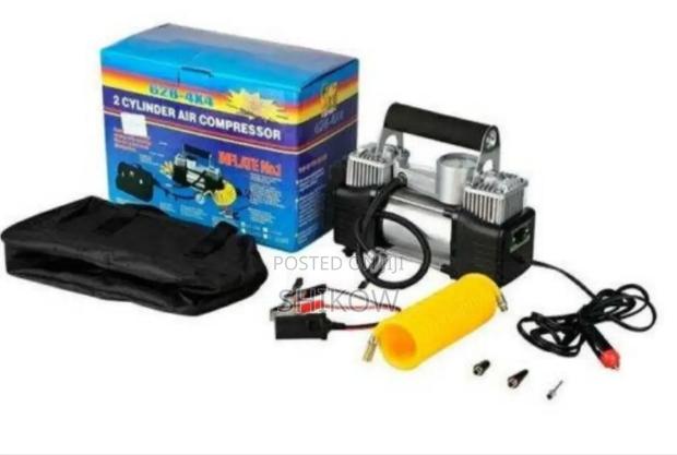 2 Cylinder Car Air Compressor Tyre Inflator - main view