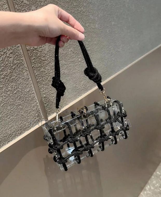 Clear Shiny Clutch Bag - thumbnail 2