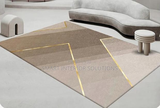 Beige 3d Carpet - main view