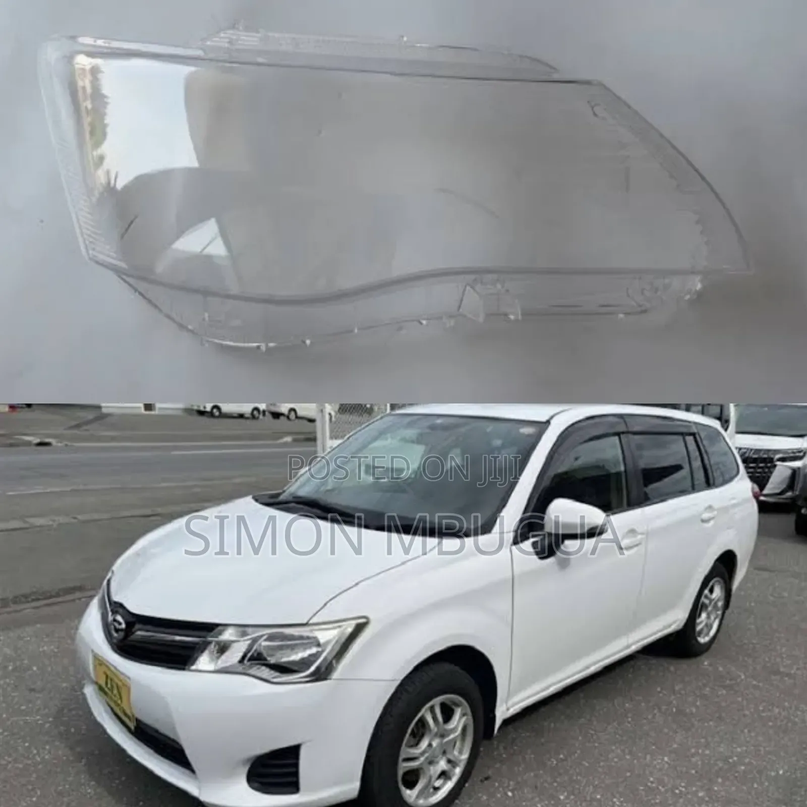 Toyota Axio/Fielder 2012 Headlight Lens