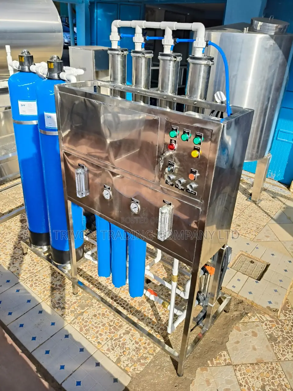750 LPH Ro Machine