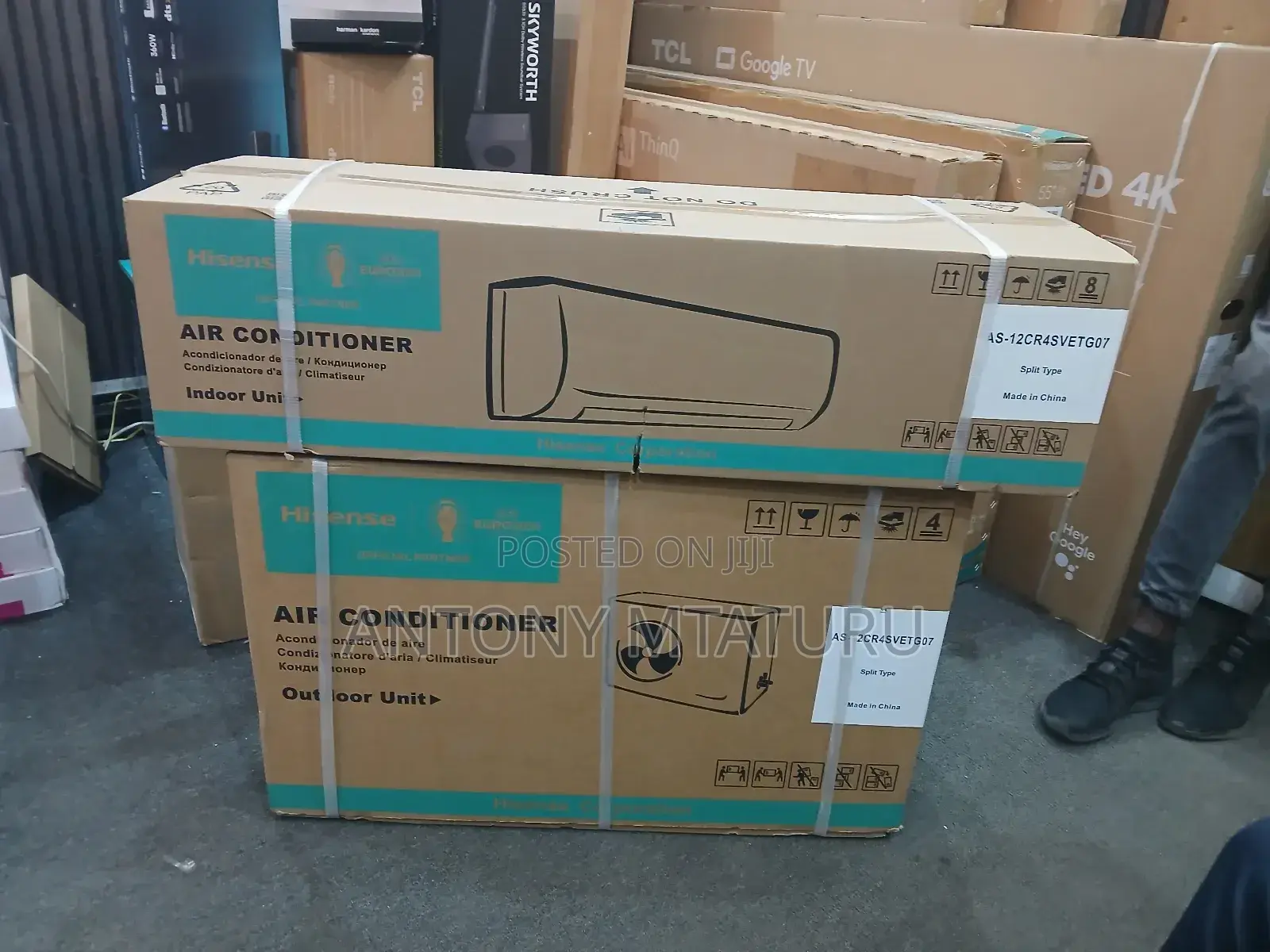 Hisense 12000btu Air Conditioner As12cr4svetg07 – White