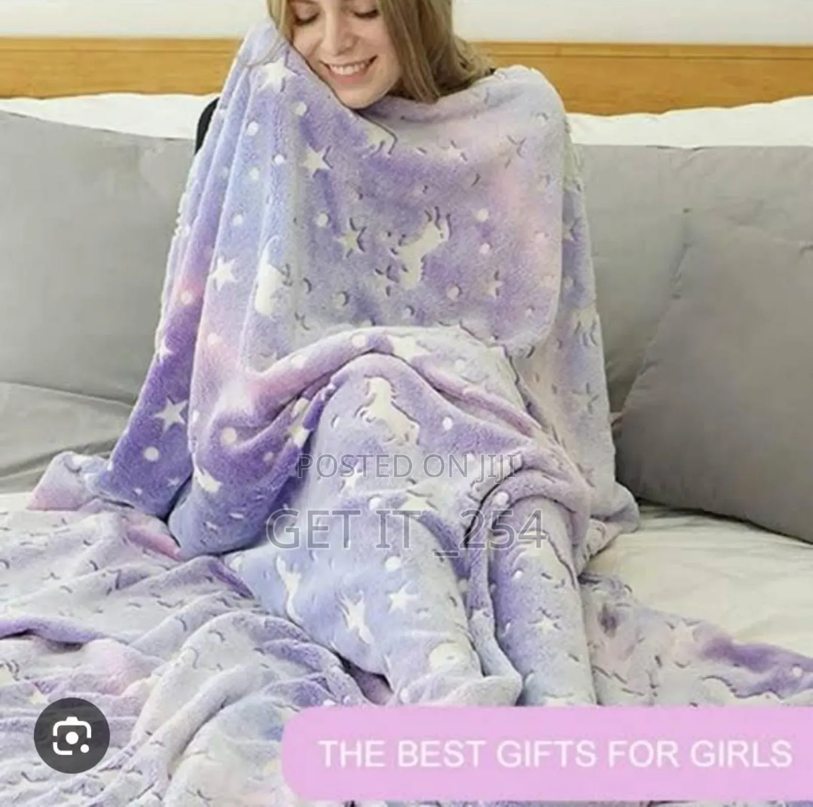 Magic Glow in the Dark Fleece Blanket