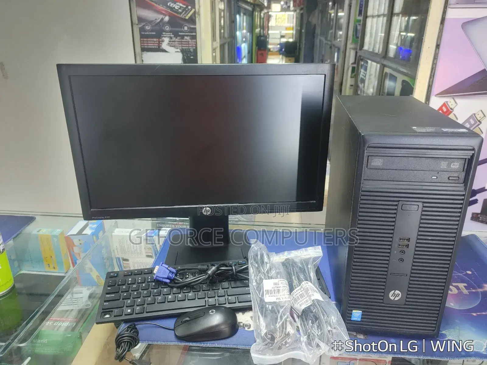 Desktop Computer HP ProDesk 600 G1 8GB Intel Core I5 HDD 500GB