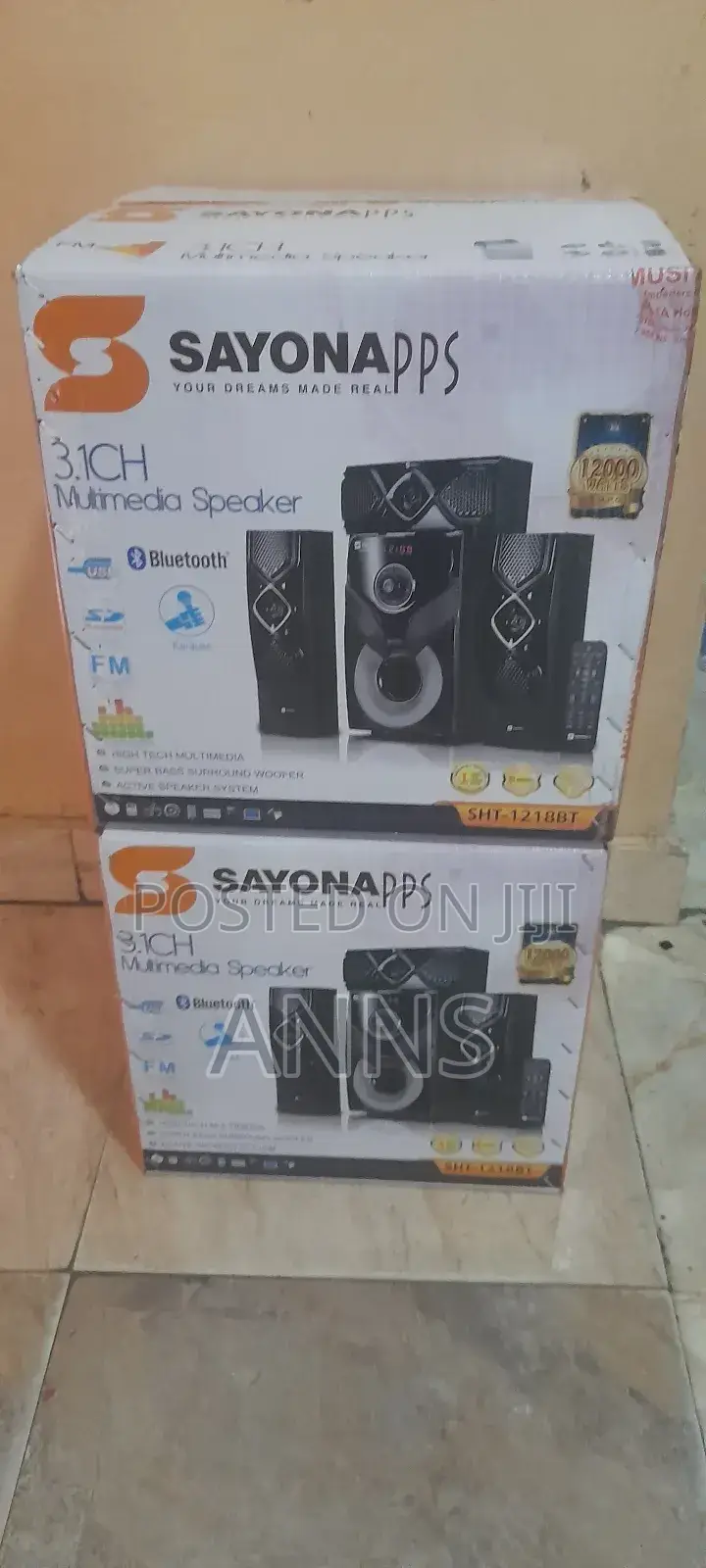 Sayona Original 3.1 Excellent Woofer