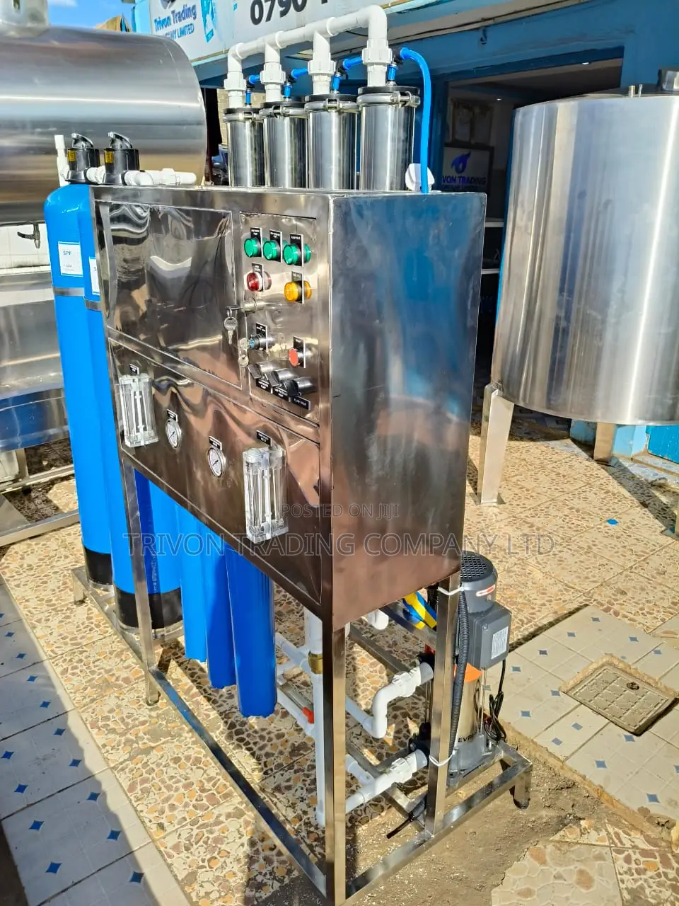 500 Lph Reverse Osmosis Machine