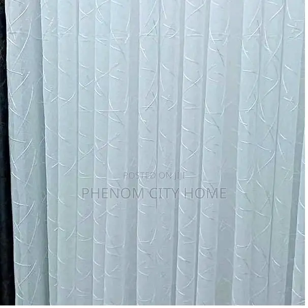 White Sheers With Pattern Now Available