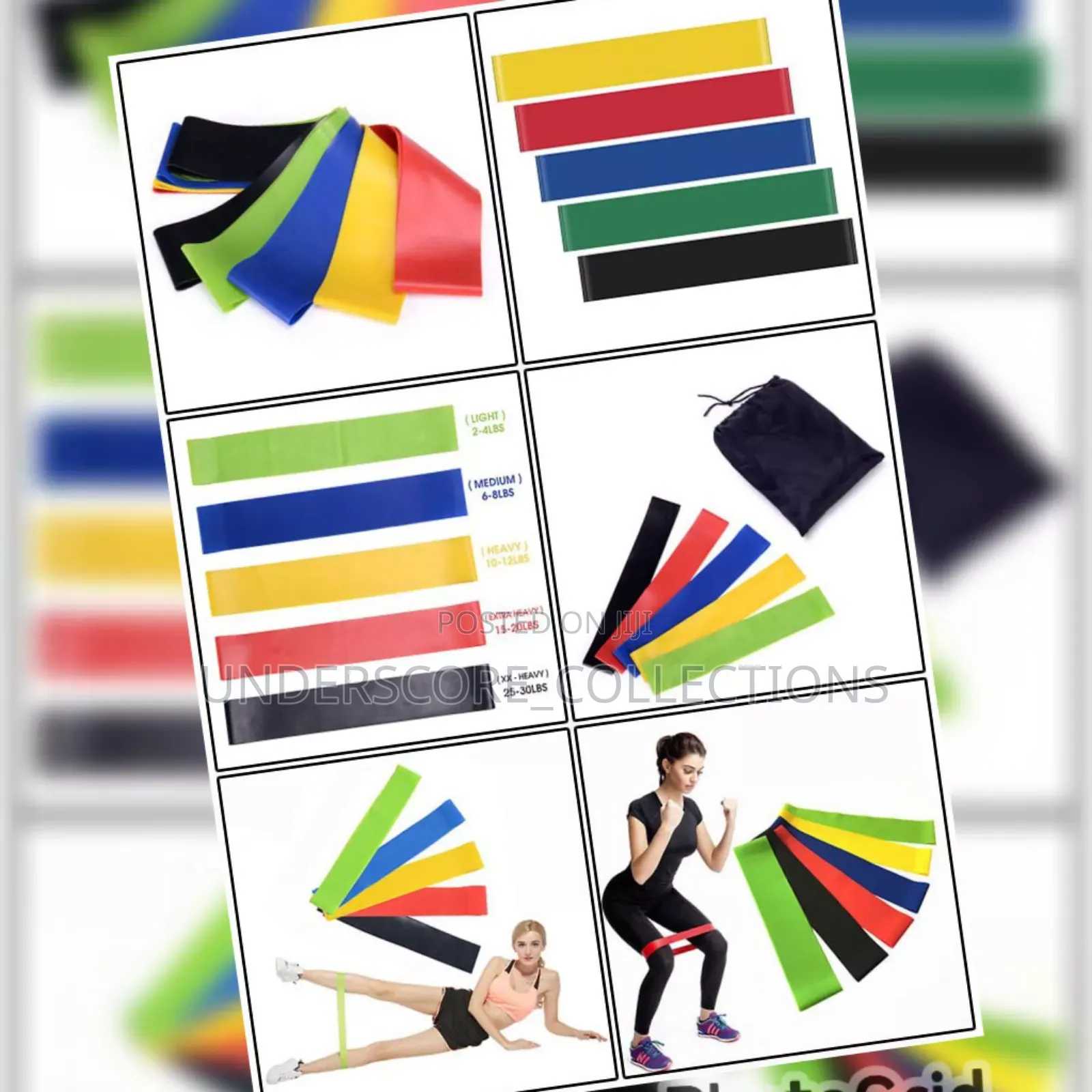 5 in 1
*Gym Resistance Bands*