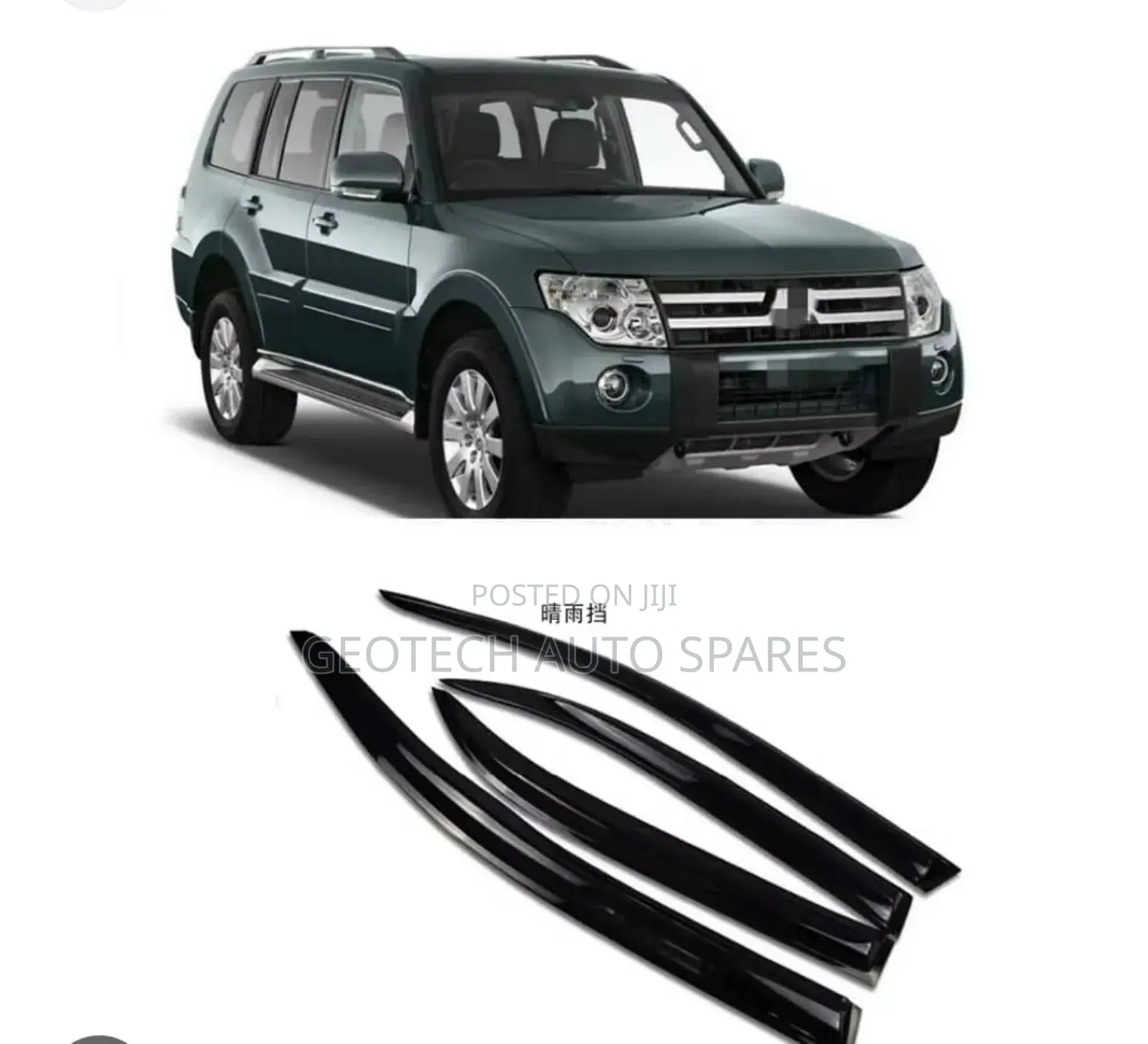 Mitsubishi Pajero Windbreakers/ Wind Visor