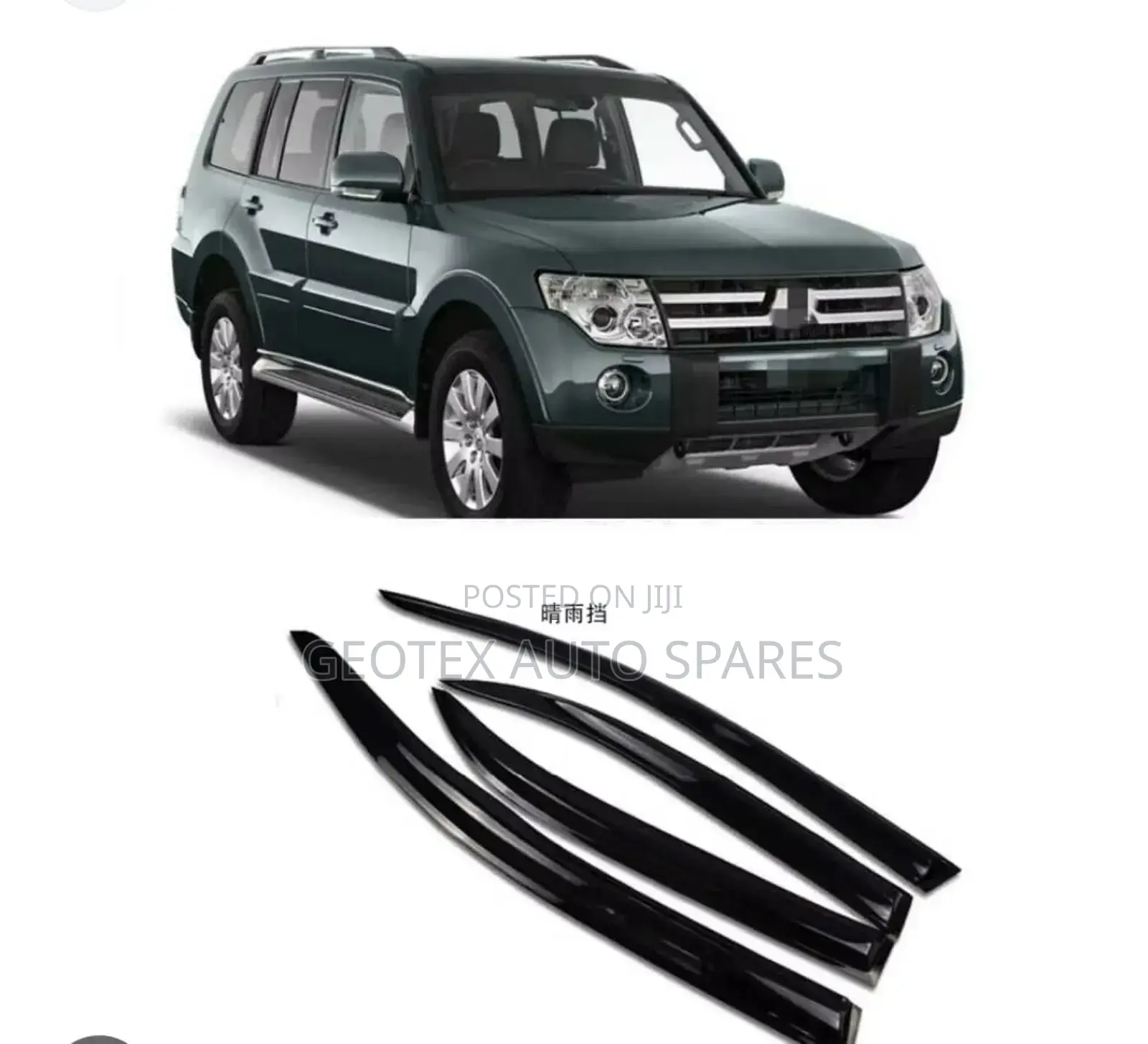 Mitsubishi Pajero Windbreakers/ Wind Visor