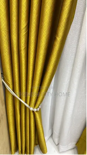 Gold Blackout Curtains