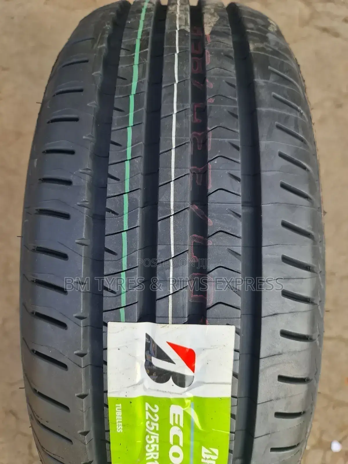 225 /55 R17 Bridgestone Tyres.