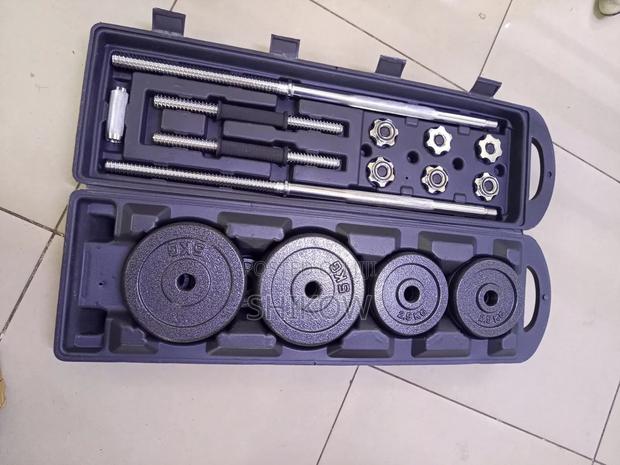 50kg Dumbbell Set With Portable Case