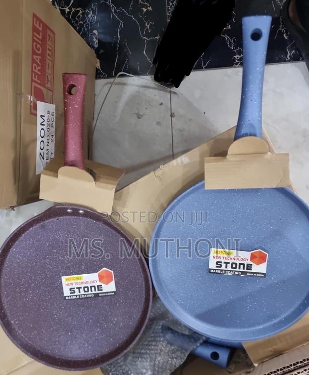 Stone Marble Coating 24cm Granite Chapati Pan - thumbnail 2
