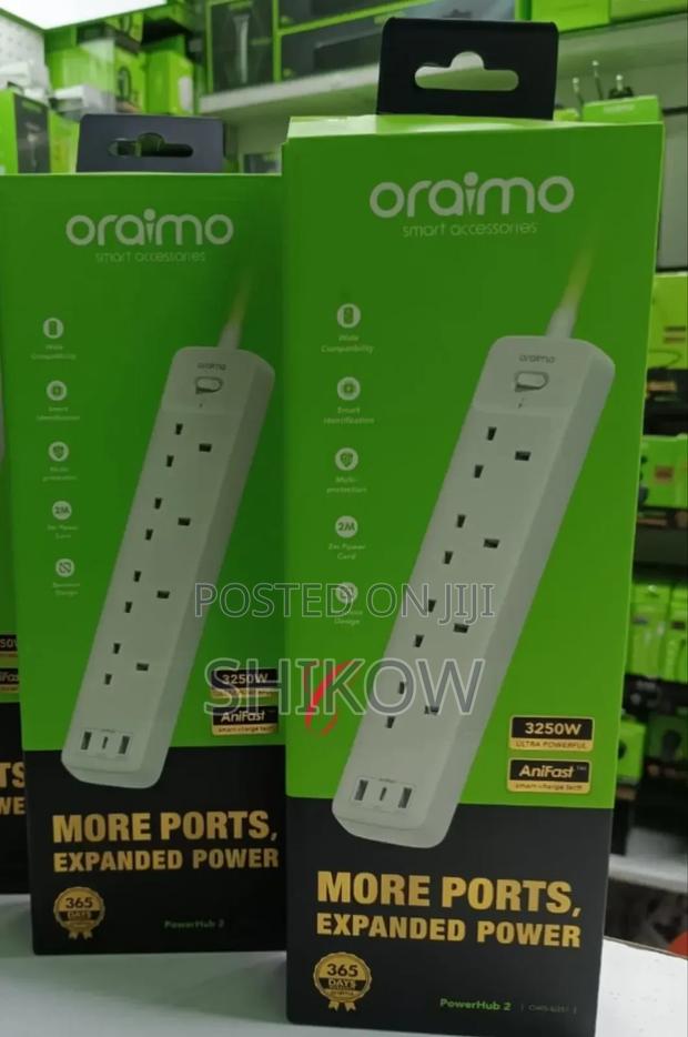 Oraimo Powerhub 2 Ows-U351 3,250w More Ports Power Extension