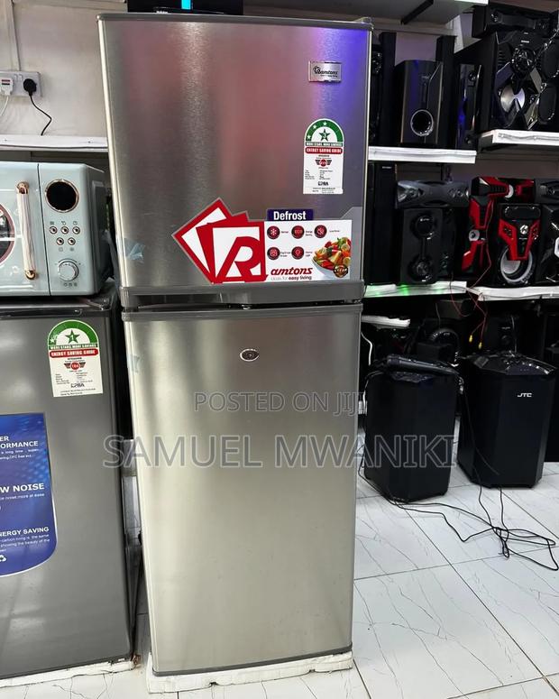 Ramtons 138 Liters 2 Door Direct Cool Fridge Silver Rf/339