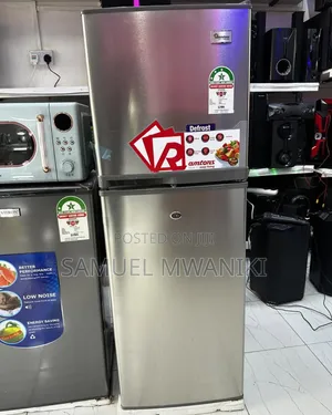 Ramtons 138 Liters 2 Door Direct Cool Fridge Silver Rf/339