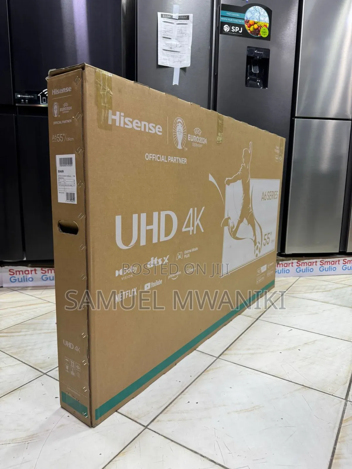Hisense 55′′ A6 Series Smart Uhd Tv Frameless New Model