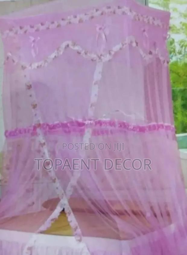 Top Square Double Decker Bed Mosquito Net - main view