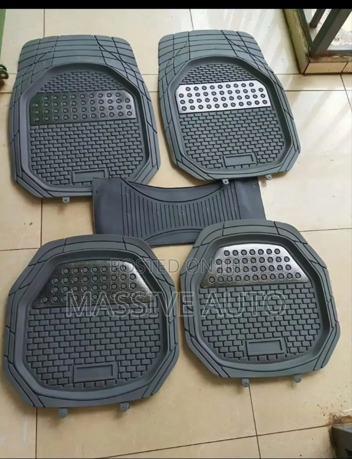 Car Rubber Mats/ Black Car Floor Mats
