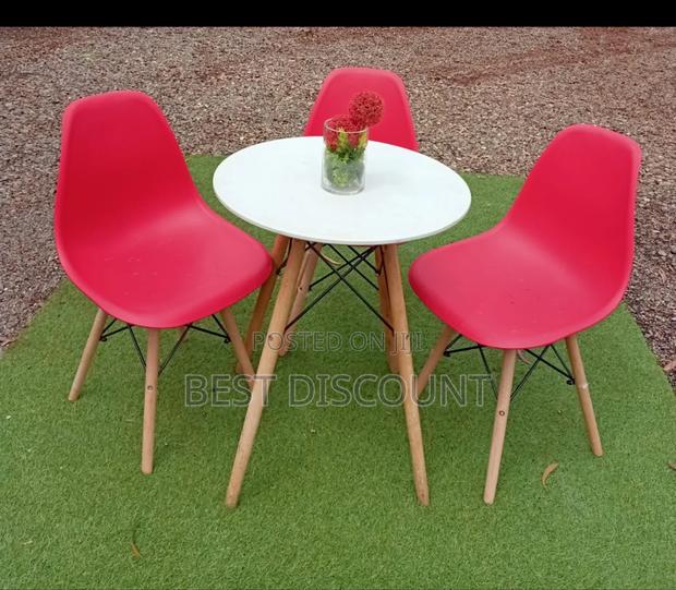 Outdoor Seating Chairs and Table - main view