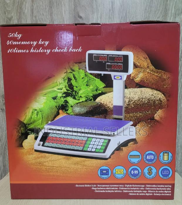 50kgs Receipt Weighing Scale - main view