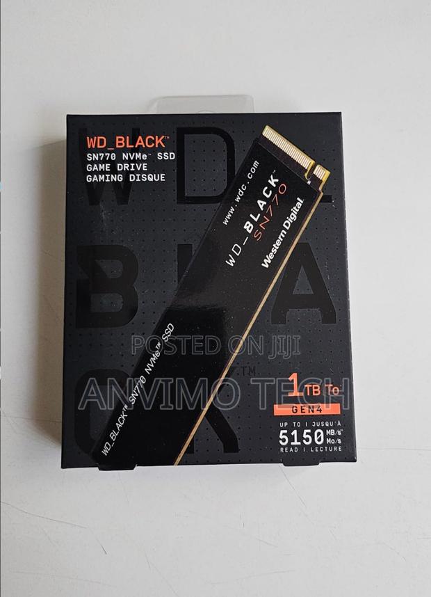 Wd_black 1tb Sn770 Nvme Internal Gaming SSD