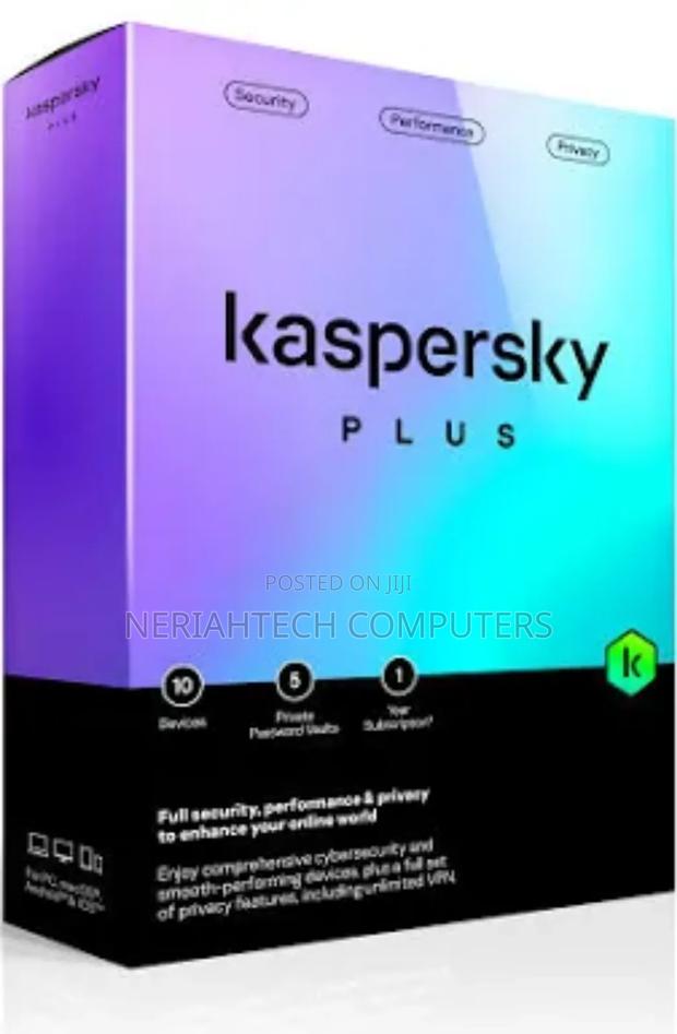 Kaspersky Plus 5 User Internet Security - main view