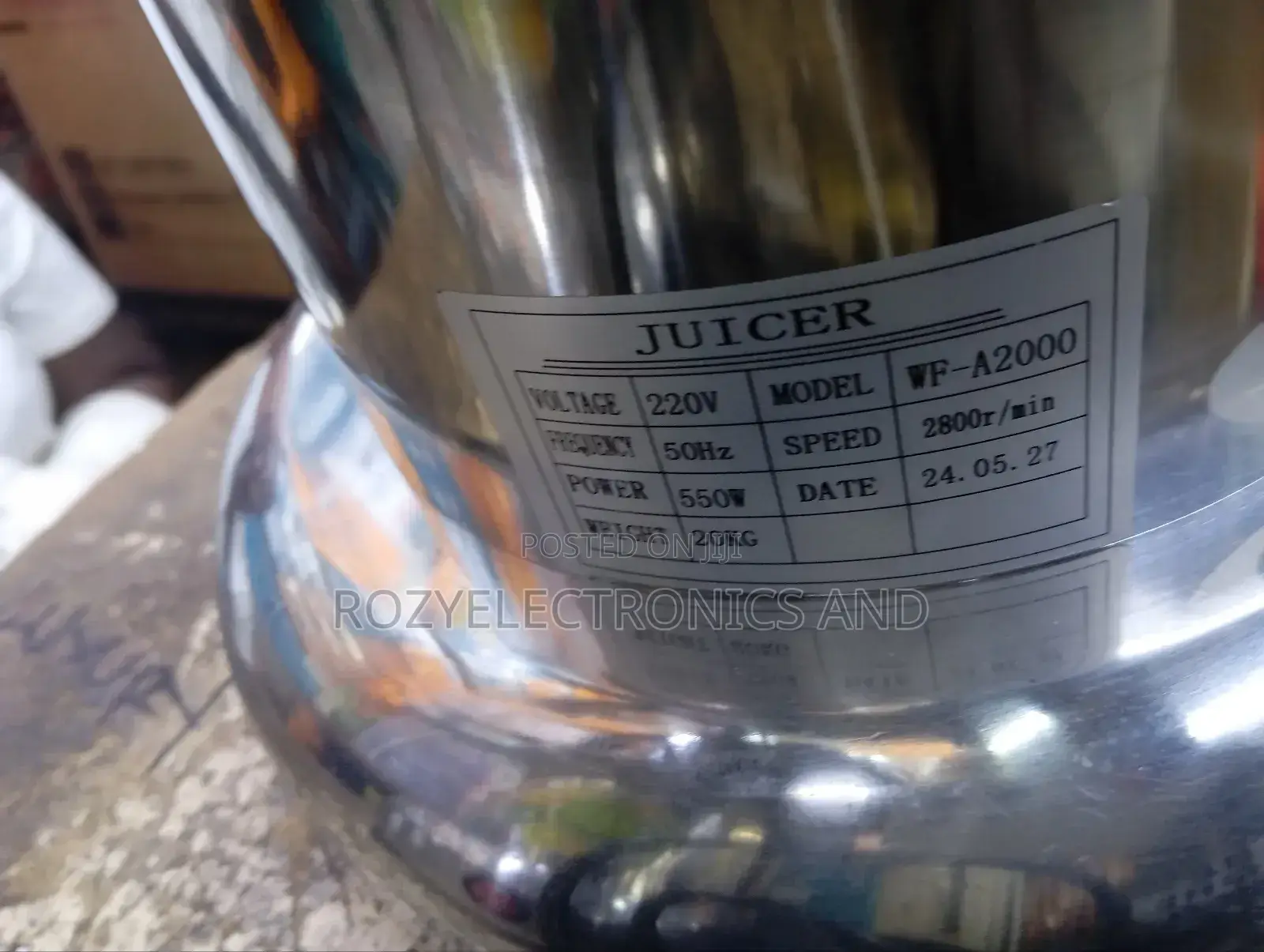 Commercial Juicer Big and Better A2000