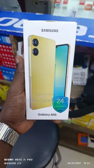 New Samsung Galaxy A06 128 GB Black